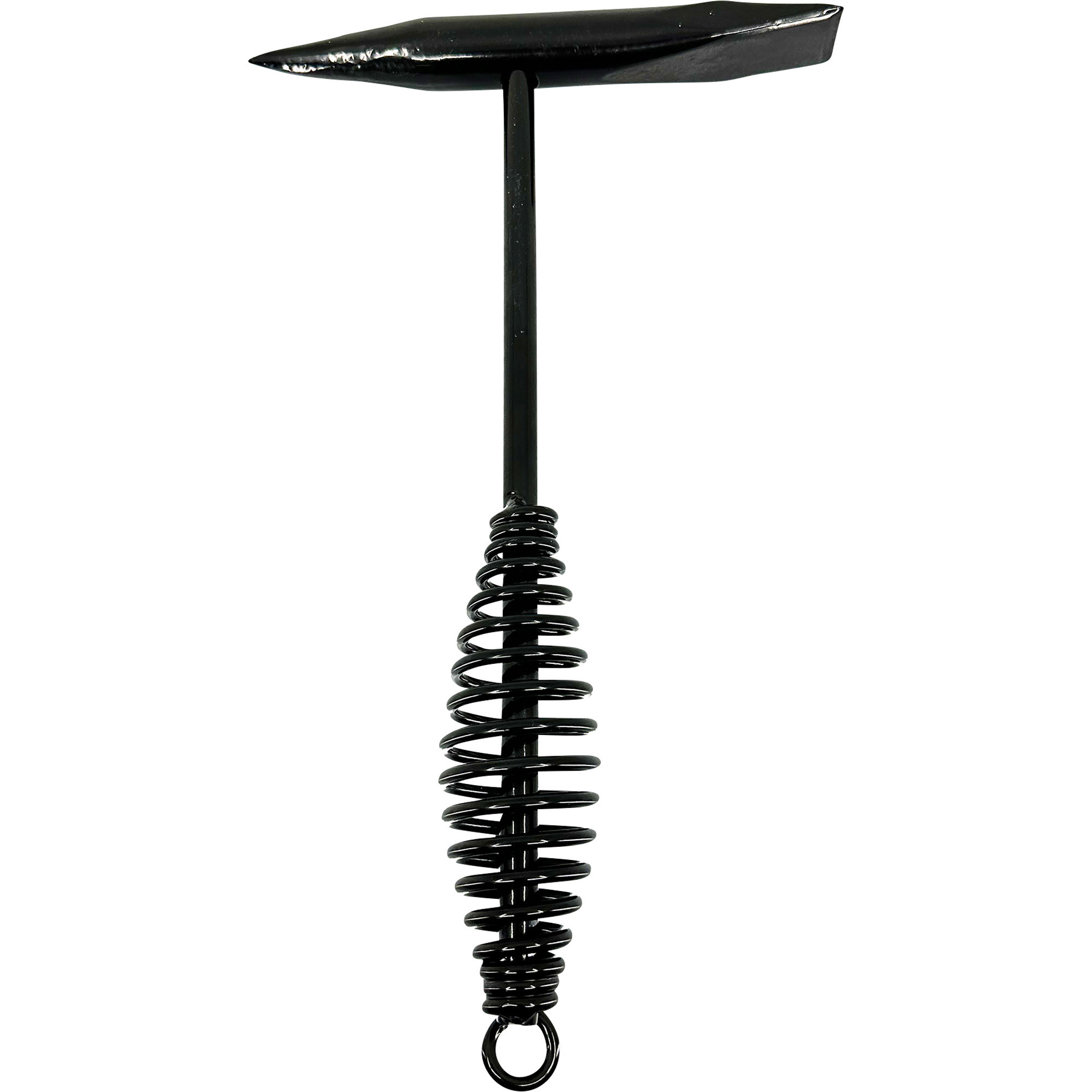 Klutch Chipping Hammer, Cone and Chisel Head, Spring-Steel Handle